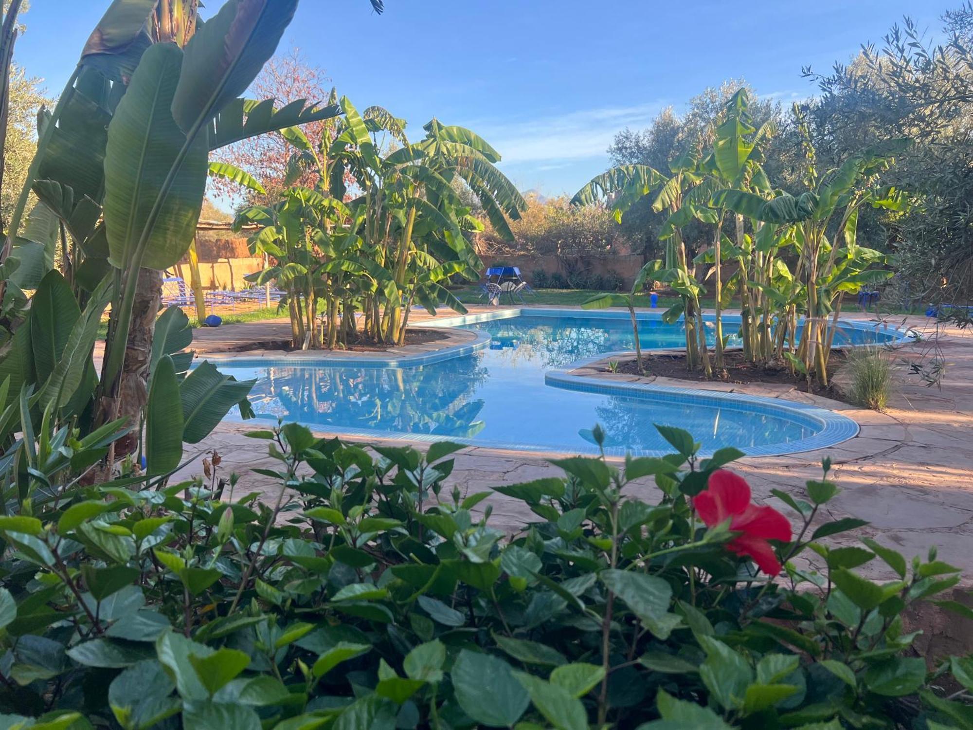 Le Domaine De Carole Marrakech Bed and Breakfast Douar Akkara Buitenkant foto
