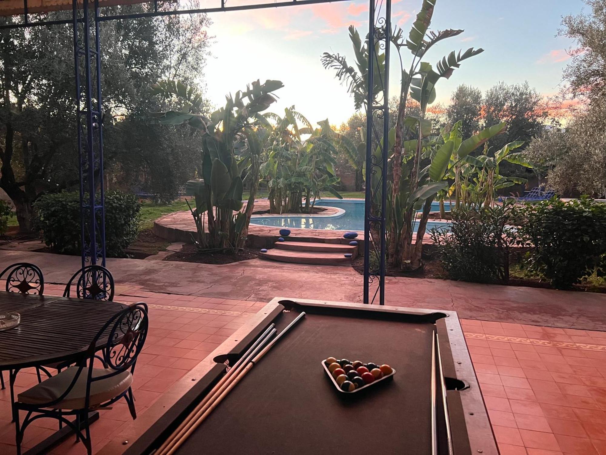 Le Domaine De Carole Marrakech Bed and Breakfast Douar Akkara Buitenkant foto