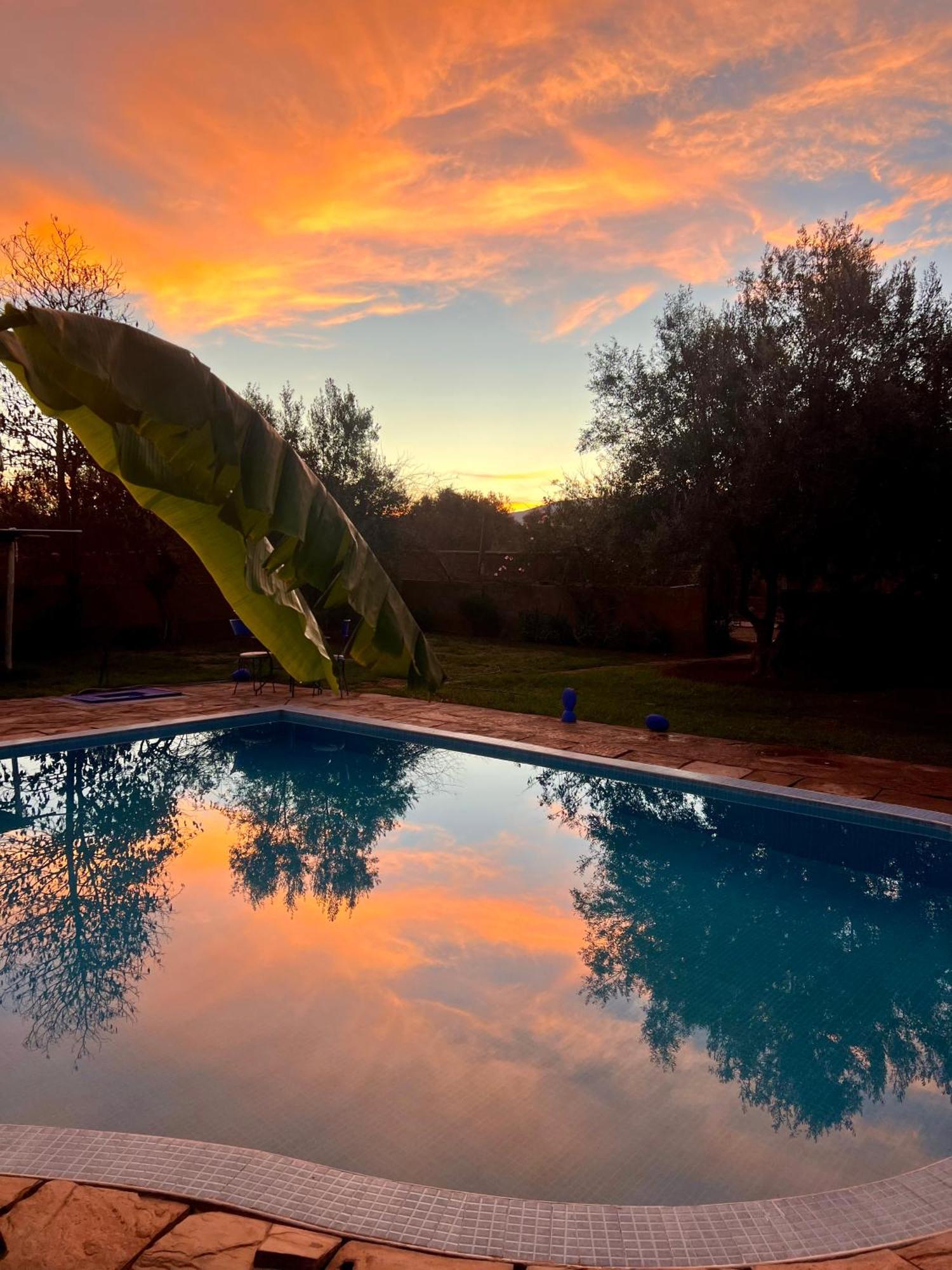 Le Domaine De Carole Marrakech Bed and Breakfast Douar Akkara Buitenkant foto