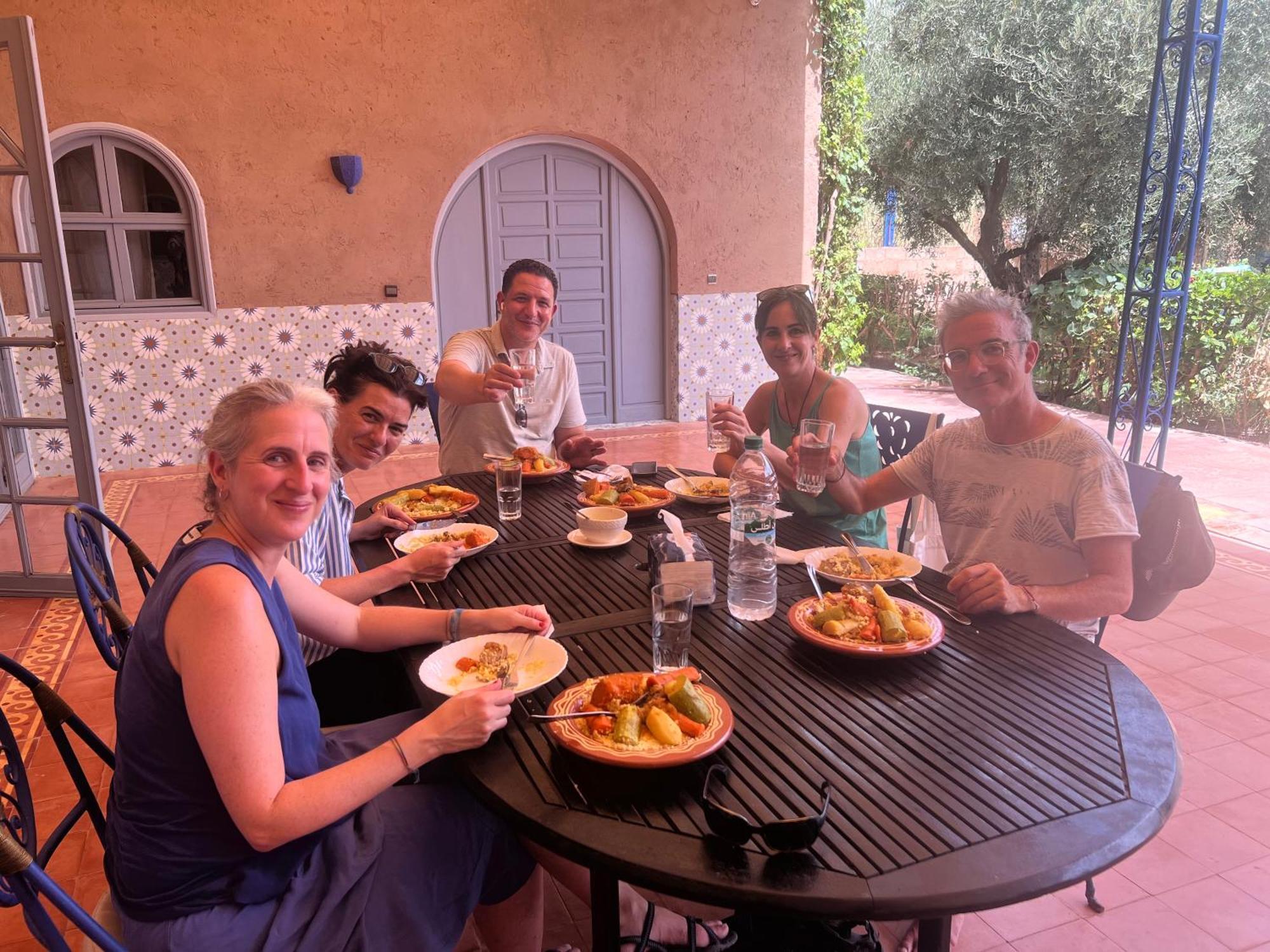 Le Domaine De Carole Marrakech Bed and Breakfast Douar Akkara Buitenkant foto