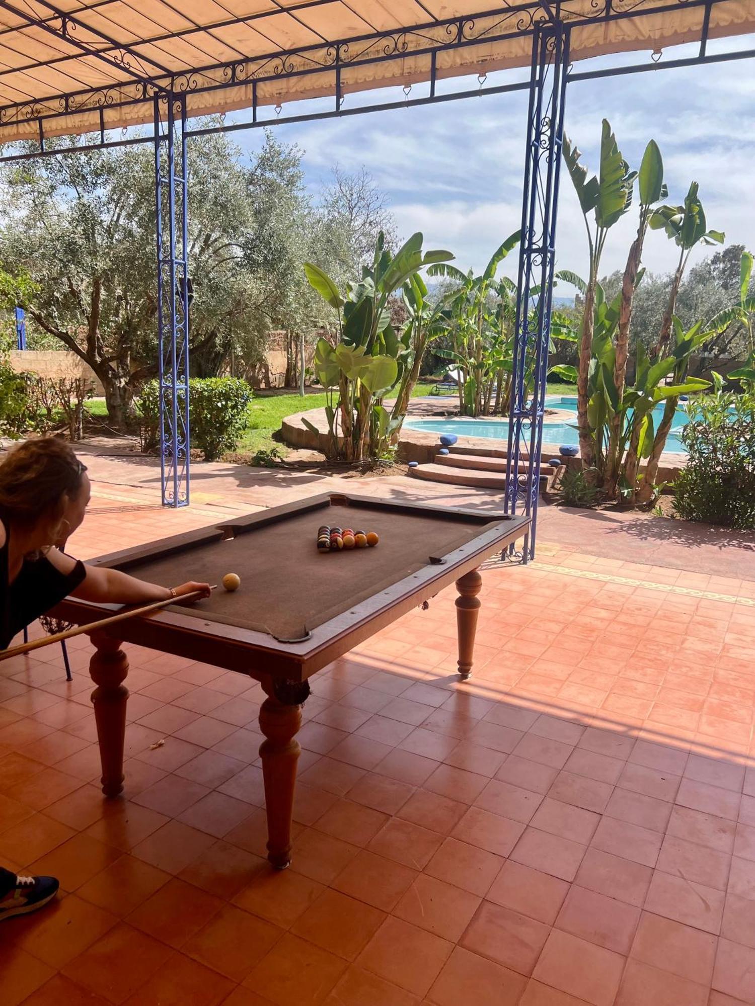 Le Domaine De Carole Marrakech Bed and Breakfast Douar Akkara Buitenkant foto