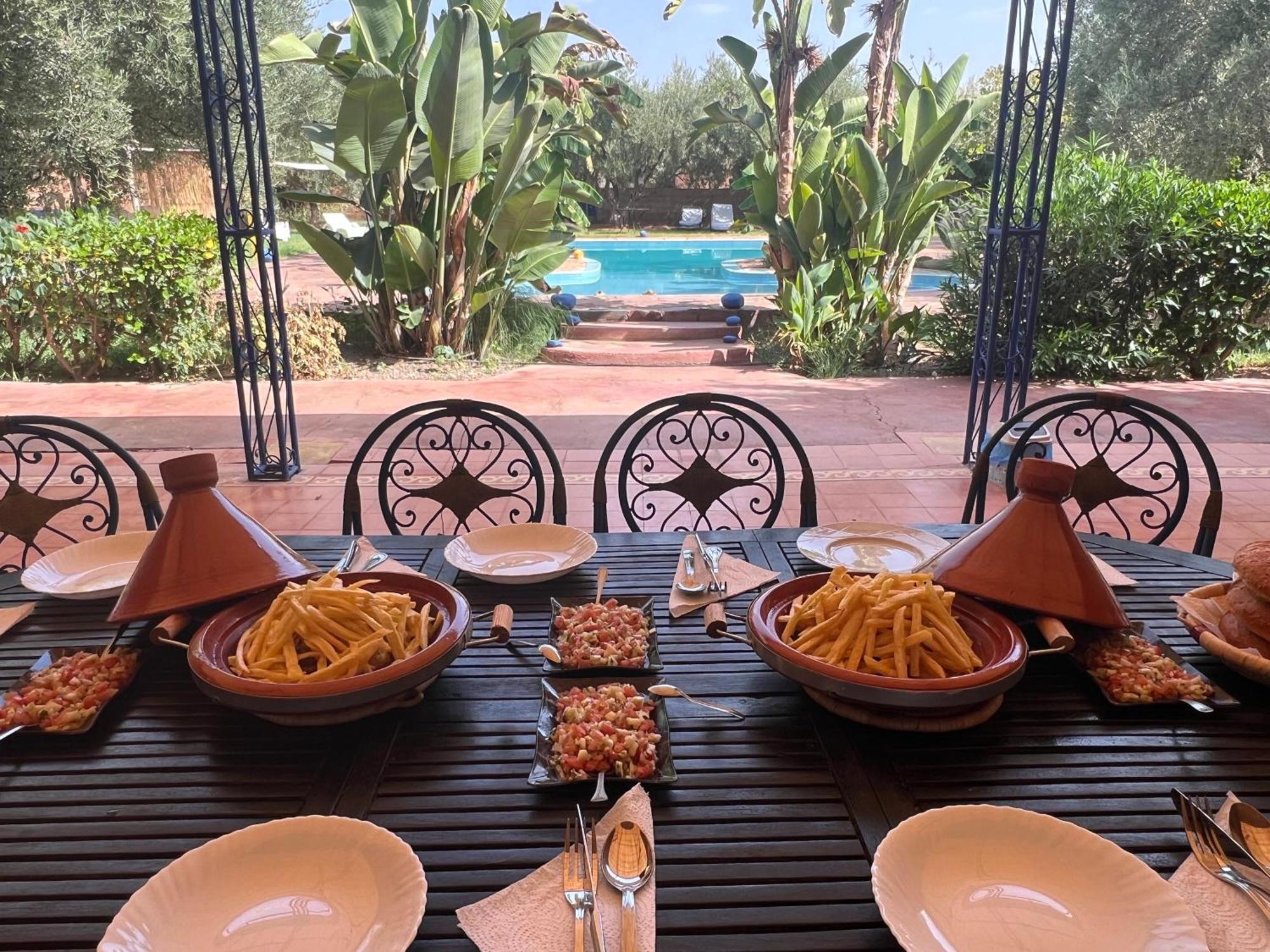Le Domaine De Carole Marrakech Bed and Breakfast Douar Akkara Buitenkant foto